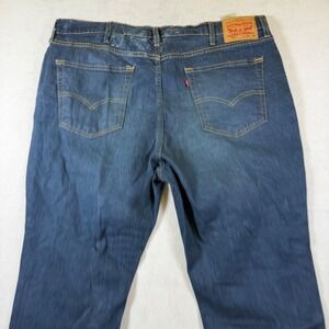 Levis 541 Athletic Taper Mens Jeans 40x30 Dark Wash Blue Denim 5-Pocket 6277
